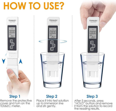 TDS Meter Water Quality Testing Pen