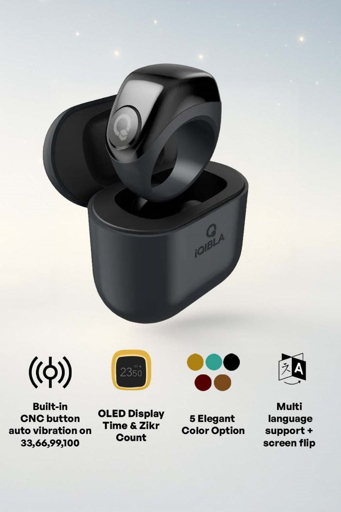 iQibla Zikr Ring Jood (Latest Model 2025)